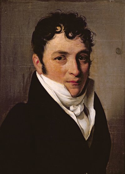 Portret van een man, vermoedelijk Pierre Jean Garat (1764-1823) door Louis Leopold Boilly